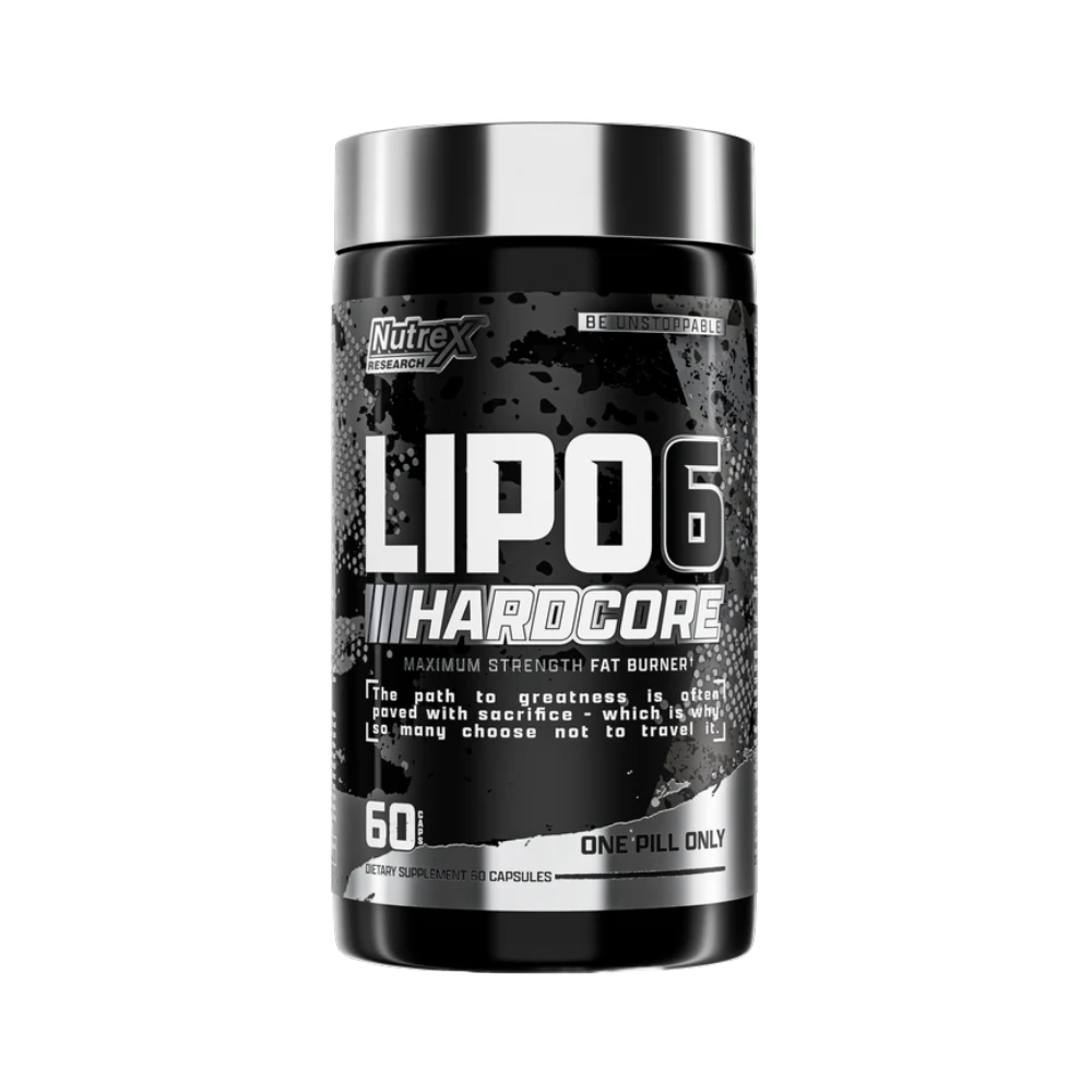 Nutrex Research, Lipo-6 Hardcore, 60 Capsules, 60 Servings