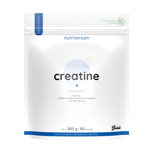 Nutriversum, Creatine Monohydrate, Unflavored, 300g, 60 Servings