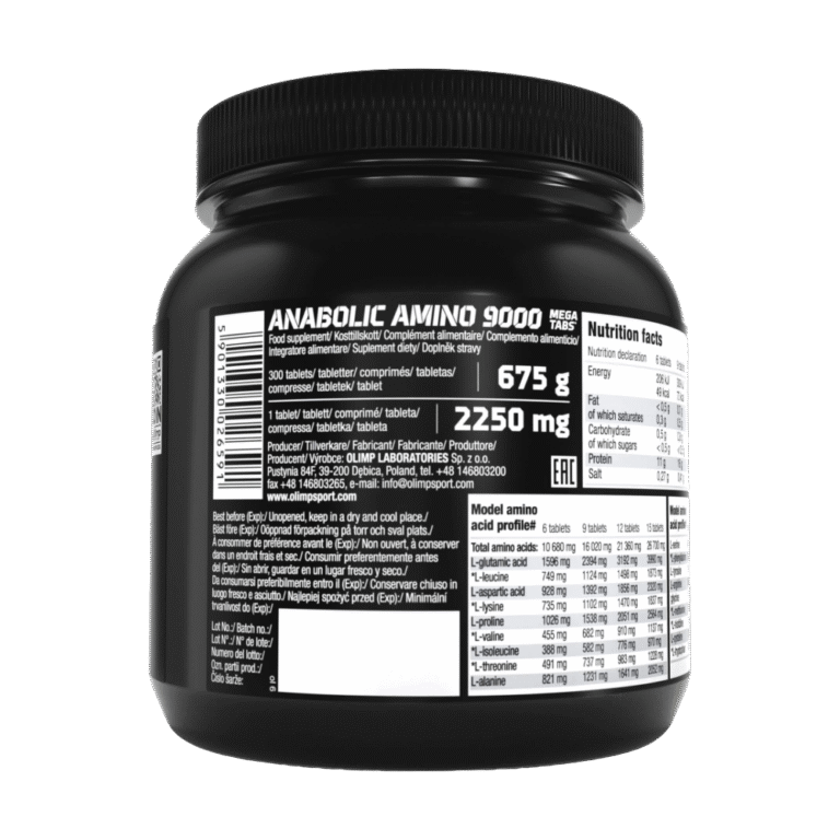 Olimp, Anabolic Amino 9000, 300 Tablets, 50 Servings