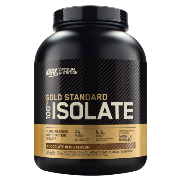 Optimum Nutrition, GOLD STANDARD 100% Isolate, 2.27kg, 76 Servings