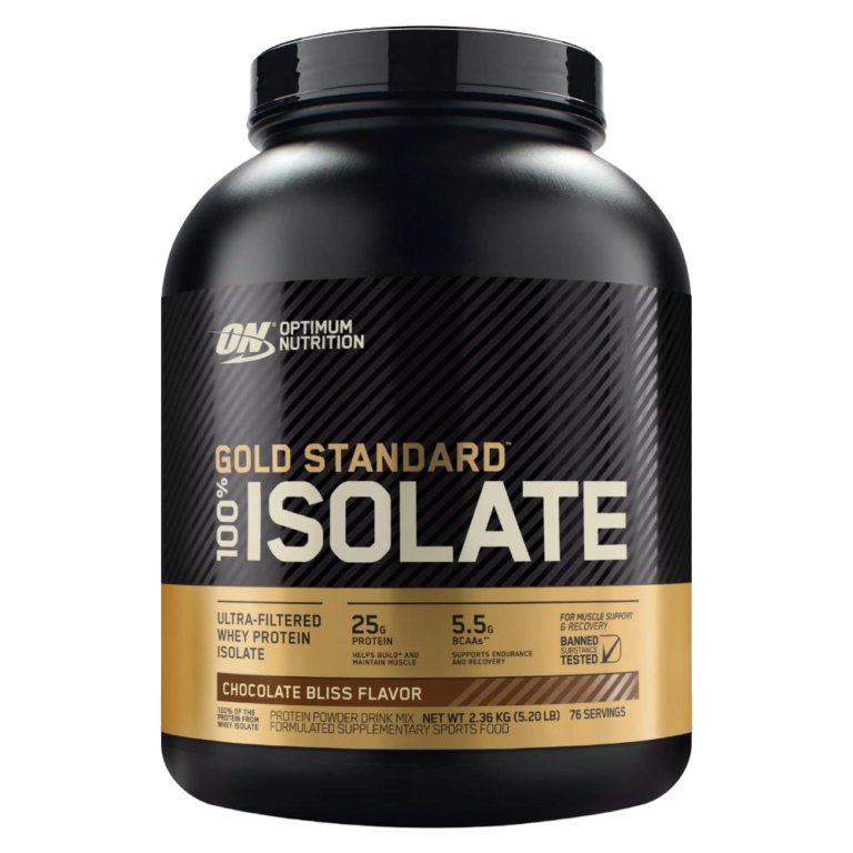 Optimum Nutrition, GOLD STANDARD 100% Isolate, 2.27kg, 76 Servings