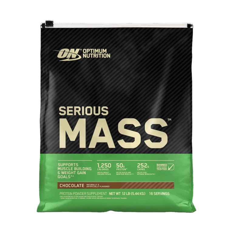 Optimum Nutrition, Serious Mass, 5.4KG, 16 Serving chocolate