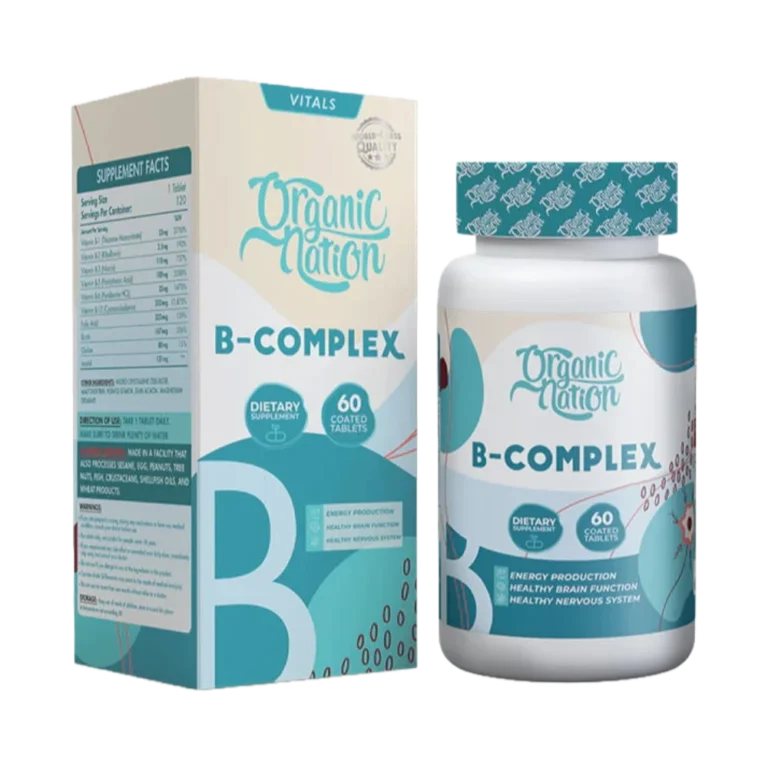 Organic Nation, B-Complex, 60 Coated Tablets, 60 Servings
