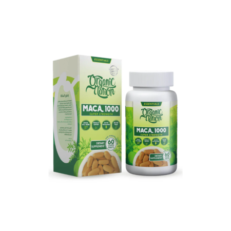 Organic Nation Maca - 1000mg - 60Tab - 30Serv