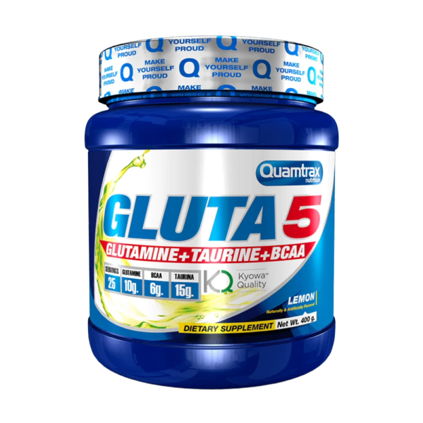 Quamtrax, Gluta 5, 400g, 25 Servings