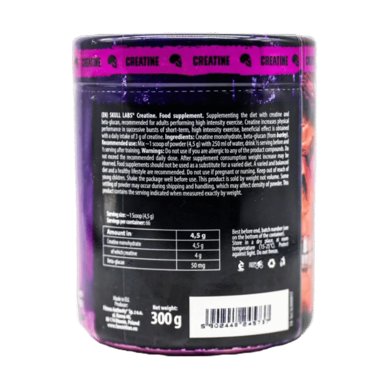 Skull Labs, Creatine Monohydrate, 300g, 60 Serving