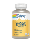 Solaray, Calcium Citrate, 1000mg, 120 Capsules, 30 Servings