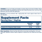 Solaray, Chelated Manganese, 50mg, 100 Capsules, 100 Servings