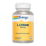 Solaray, L-Lysine, 500mg, 120 Capsules, 120 Servings