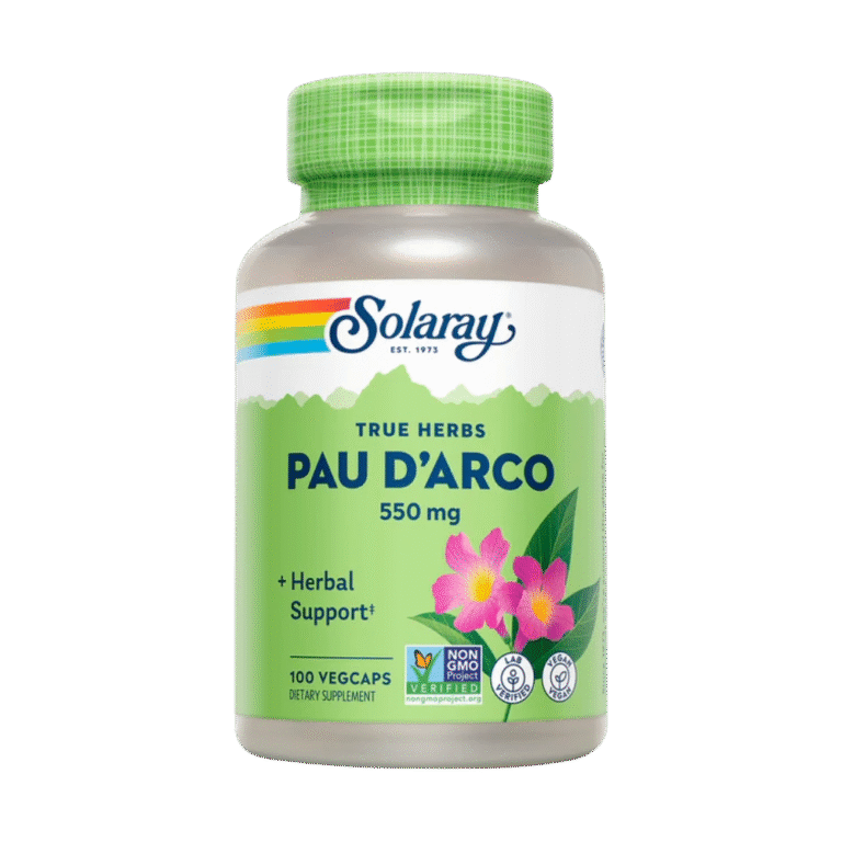 Solaray, PAU D’Arco, 550mg, 100 Capsules, 100 Servings