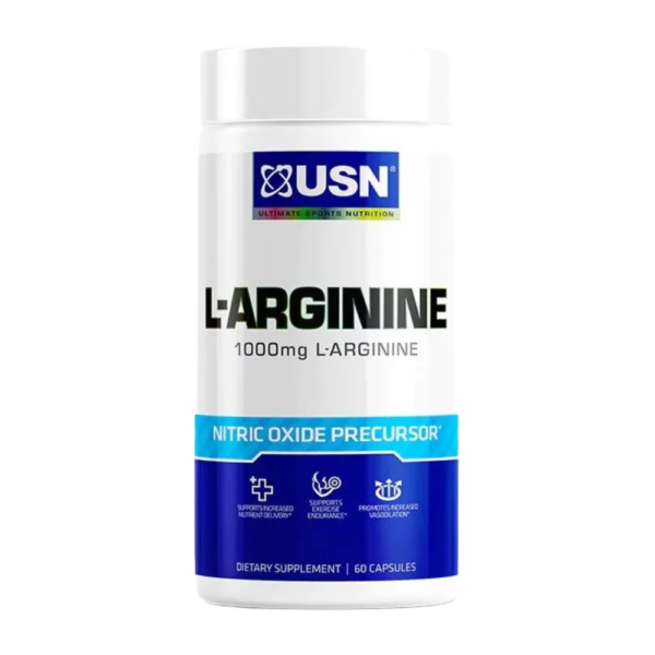 USN, L-Arginine, 1000mg, 60 Capsules, 30 Servings