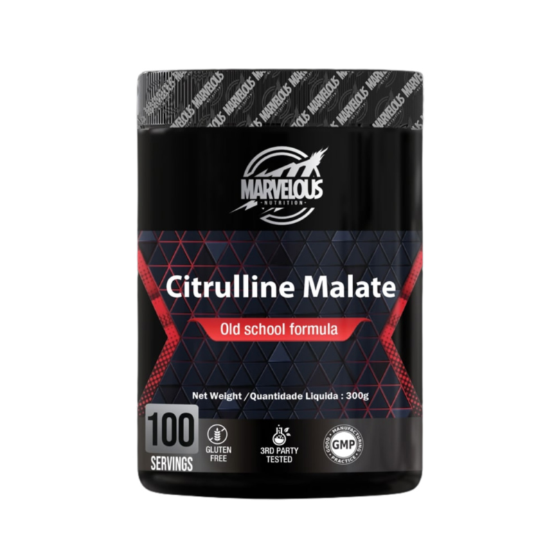 Marvelous Nutrition Citrulline Malate - 300g - 100Serv