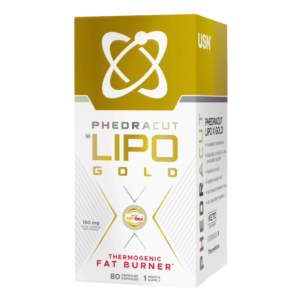 Usn, Phedra Cut Lipo X Gold, 80 Capsules, 40 Servings