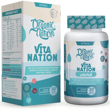 Organic Nation Vitamin Nation 30Serv 30Coated Tablets