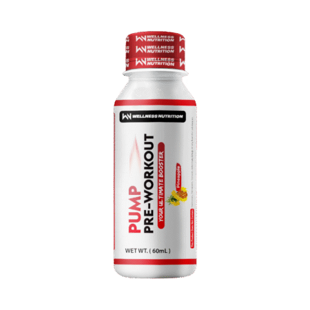 Wellness Nutrition, Pump Pre-Workout Shot, 60ml, 1 Serving