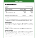 Zombie Nutrition, Omega 3, 90 Softgel, 90 Servings