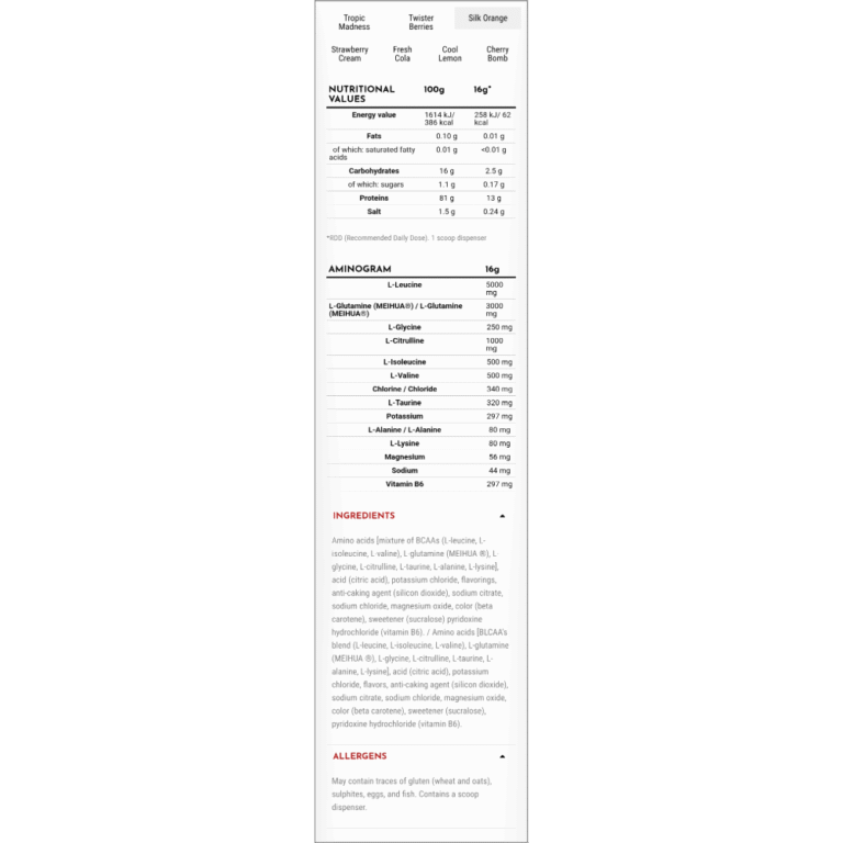 Zoomad Labs, Caretaker BCAAs, 480G, 30 Servings