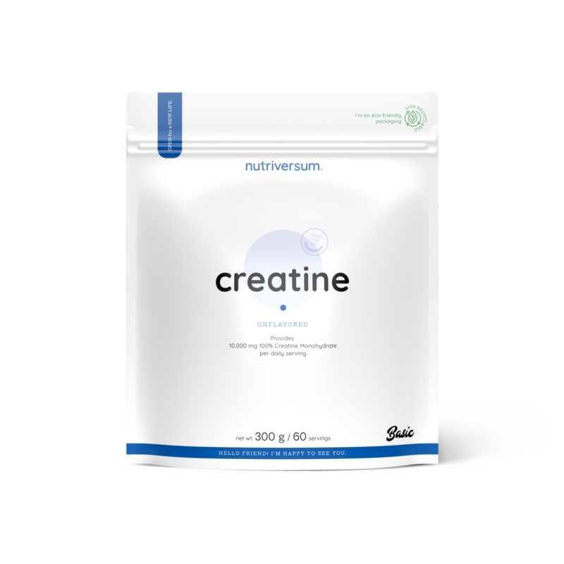 Nutriversum Creatine Monohydrate - Unflavored - 300g - 60Serv