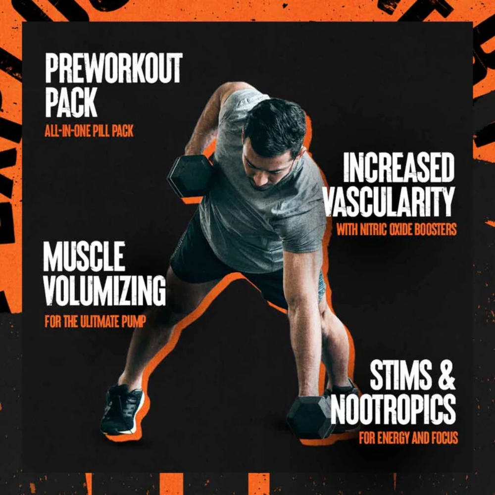 Animal, Pre Workout Pump, Pill Packs, 30 Packs, 30 Servings