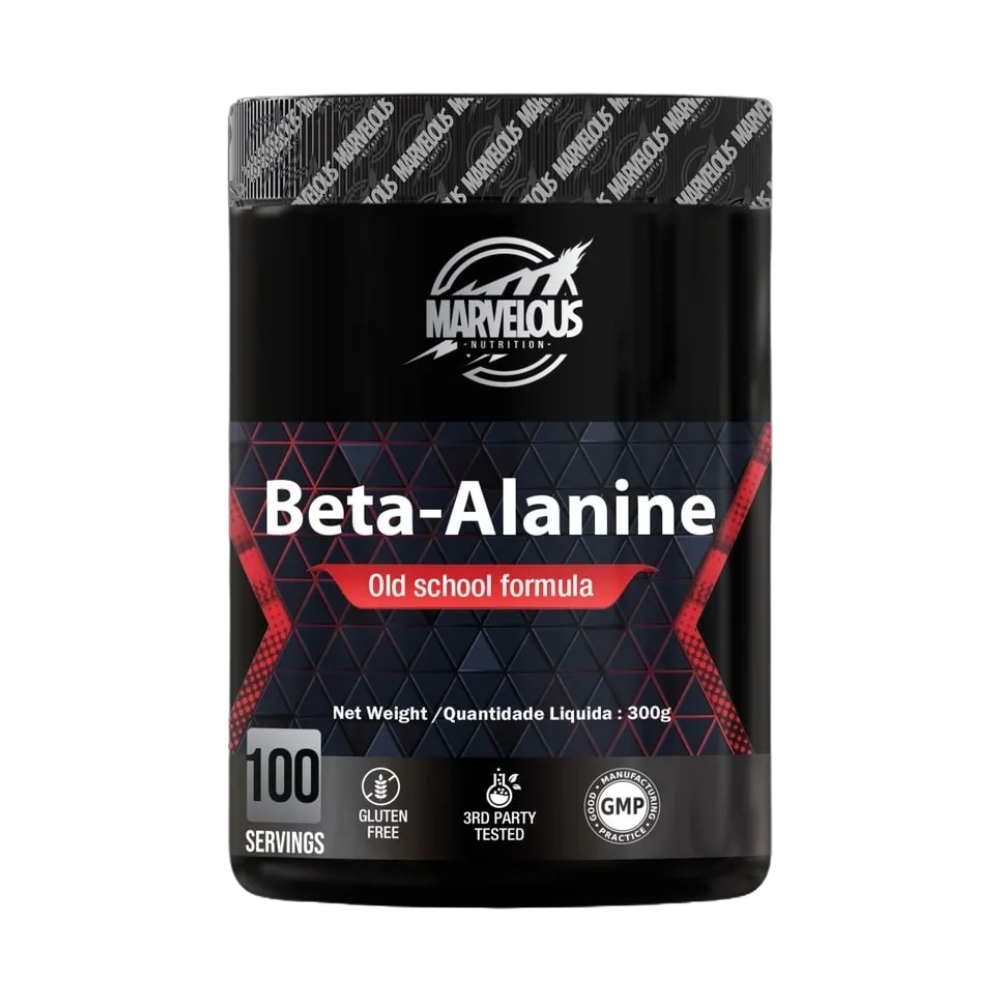 Marvelous Nutrition, BETA ALANINE, Unflavoured, 300g, 100 Serving