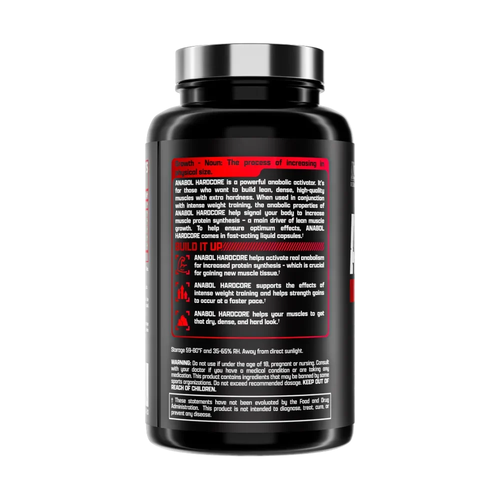 Nutrex Research, Anabol Hardcore, 60 capsules, 60 servings