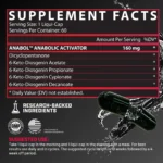 Nutrex Research, Anabol Hardcore, 60 capsules, 60 servings