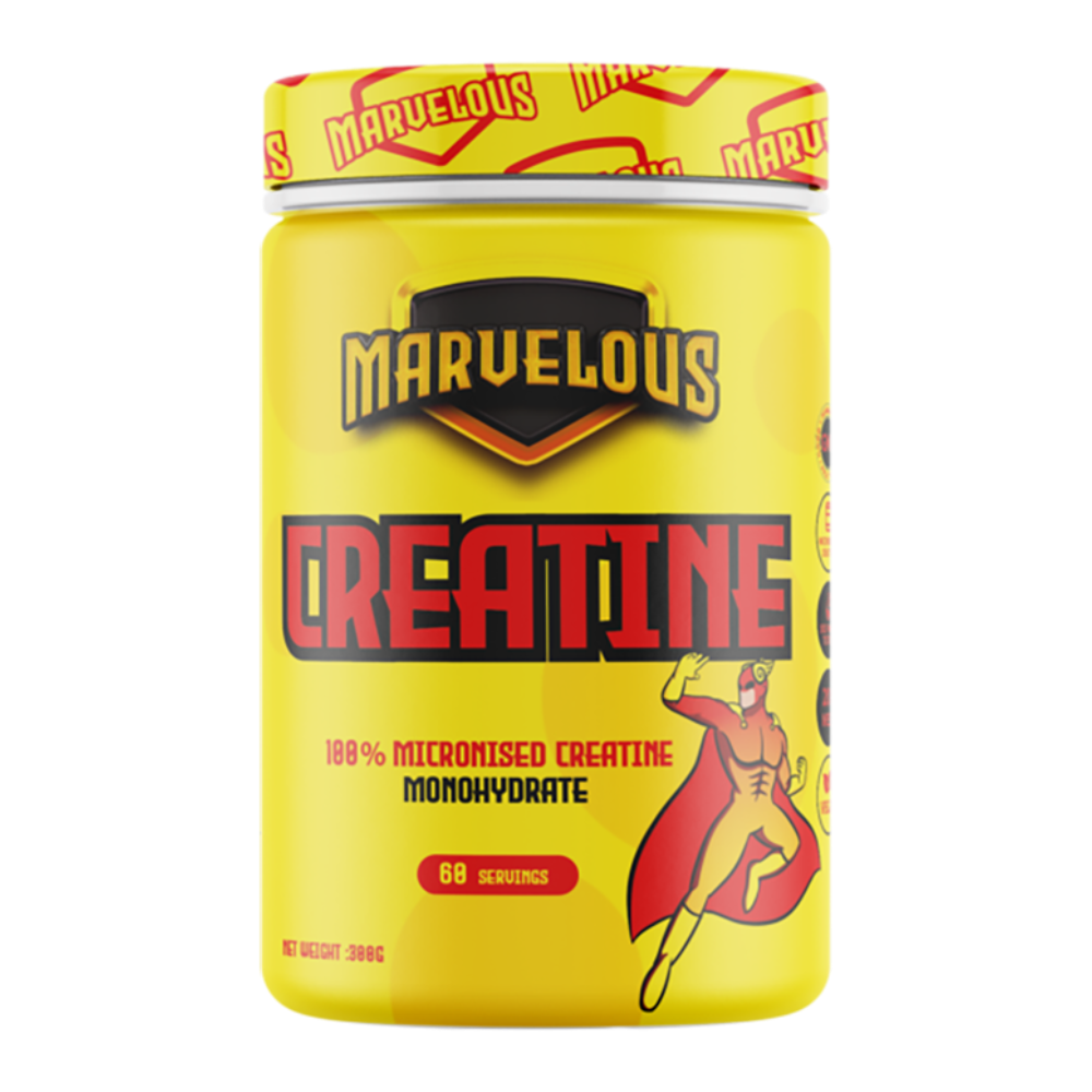 Marvelous Nutrition Creatine Monohydrate Unflavored 300G 60Serv