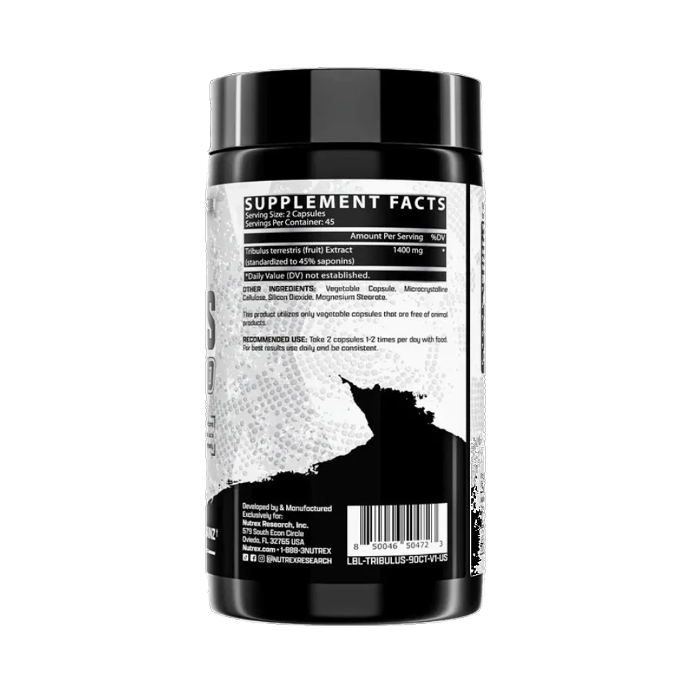 Nutrex Research, Tribulus 1400, 90 Capsules, 45 Servings