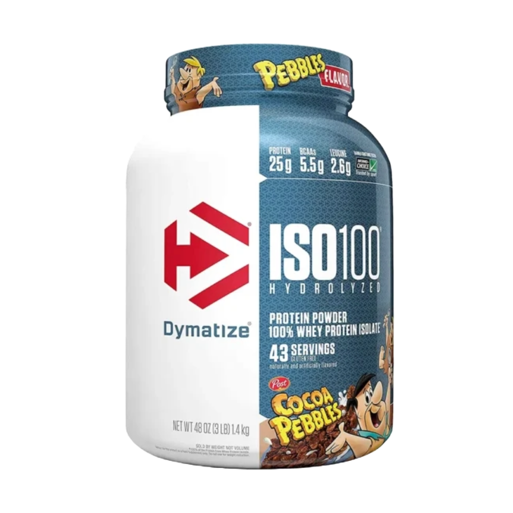 Dymatize, ISO100 Hydrolyzed Whey Protein Isolate, 3 lb 1.4 kg.