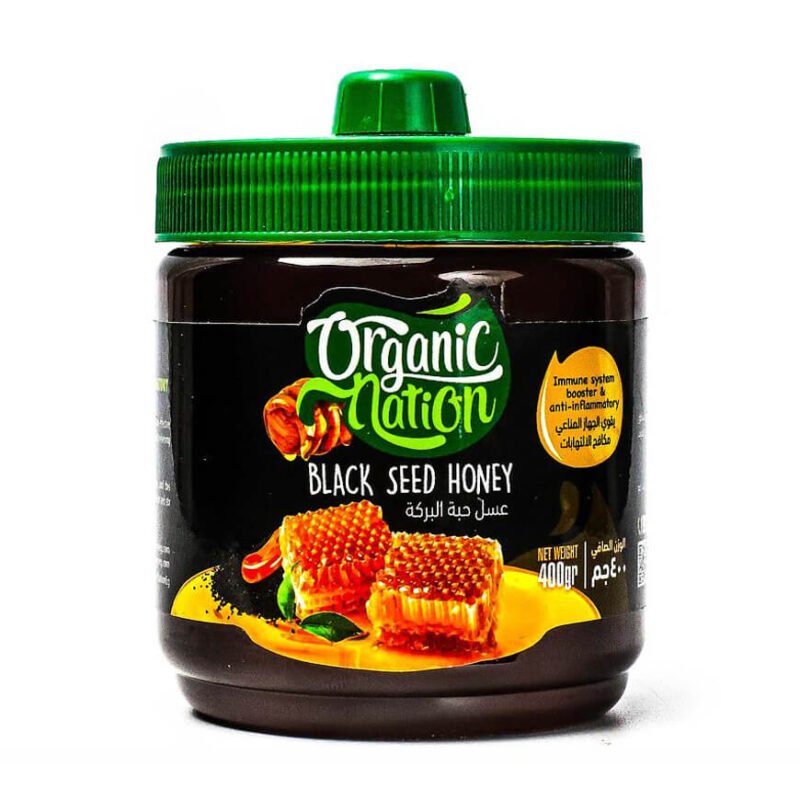 Organic Nation Honey Black seed Honey 400 Gram