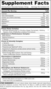 Animal, Primal Pre-Workout, 507.5g, 25 Servings