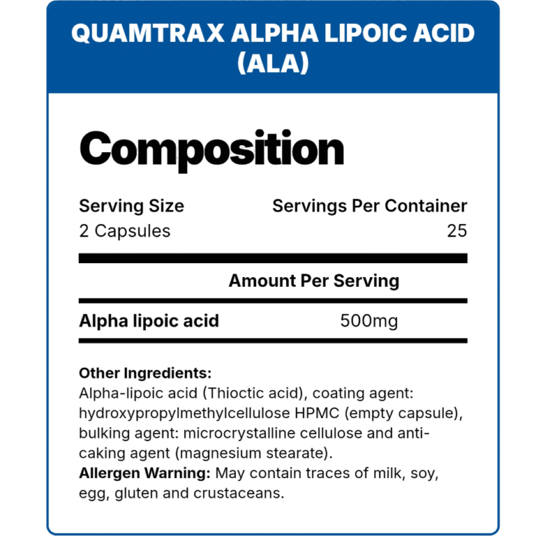 Quamtrex, Ala, 50 Capsules, 25 Servings