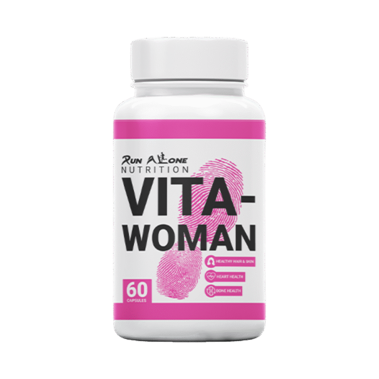 Run Alone Nutrition, Vita-woman, 60 Capsules, 30 Servings