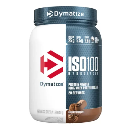 Dymatize - ISO100 Hydrolyzed100% Whey Protein Isolate,1.43 lb 650 g.