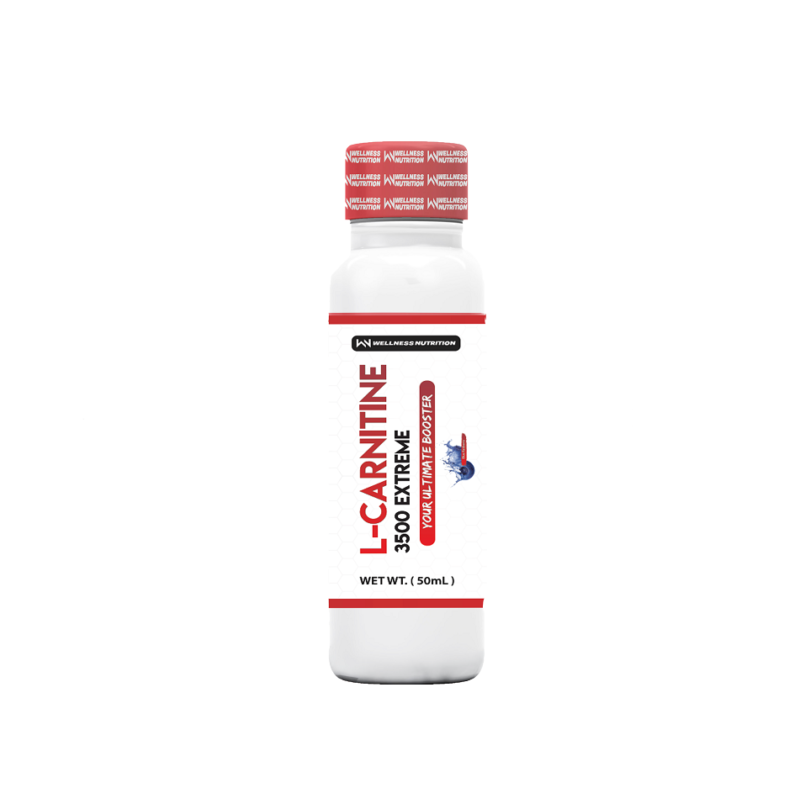 Wellness Nutrition L - Carnitine Extreme Shot - Blueberry - 50ml - 2Serv