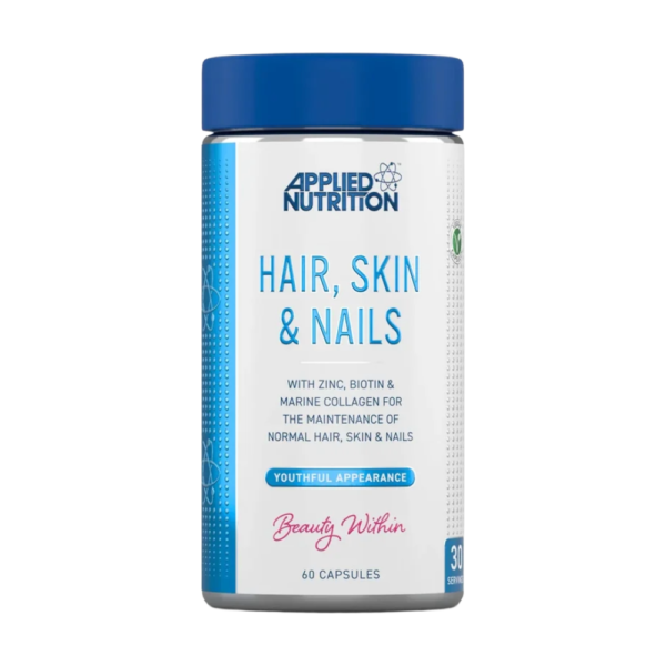 Applied Nutrition, Hair, Skin & Nails, 60 Capsules, 30 Servings