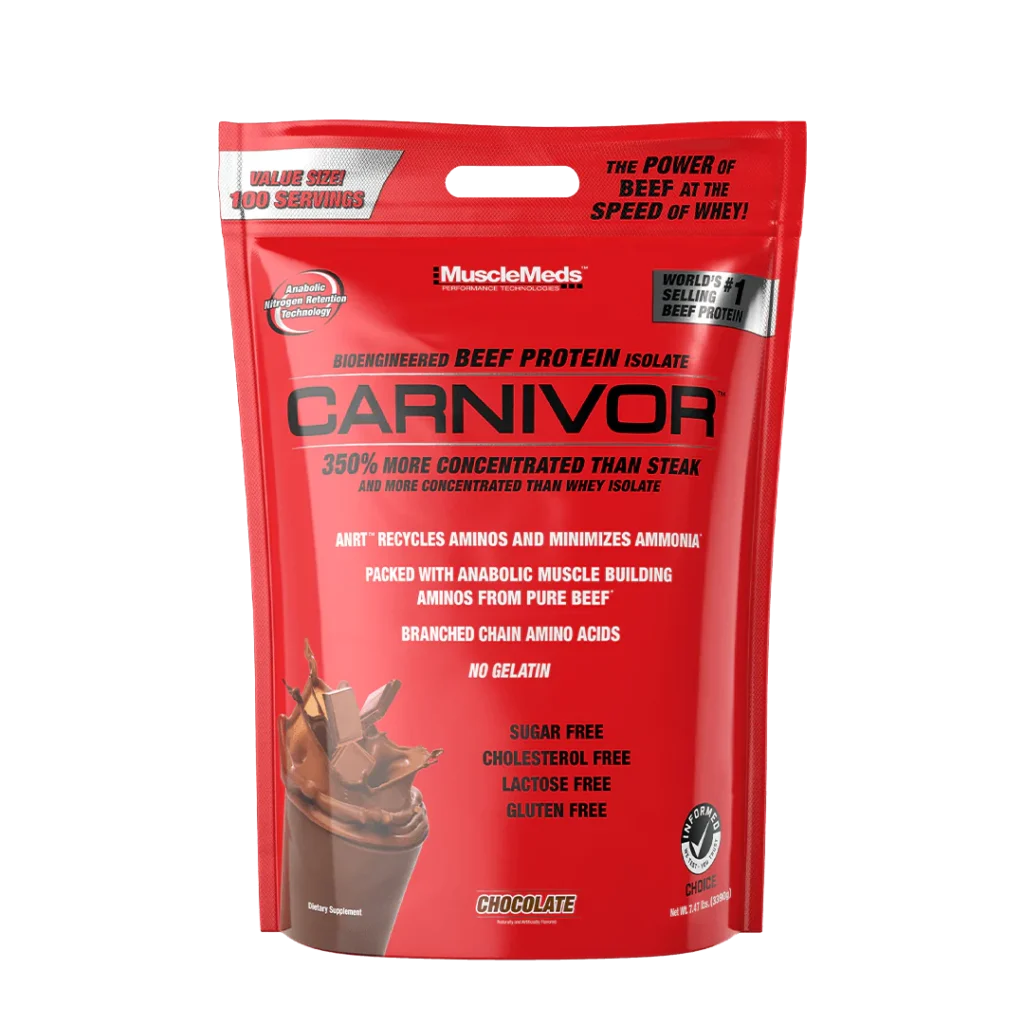 Muscle Meds Carnivor Beef Protein Isolate 3390g 100 Servings
