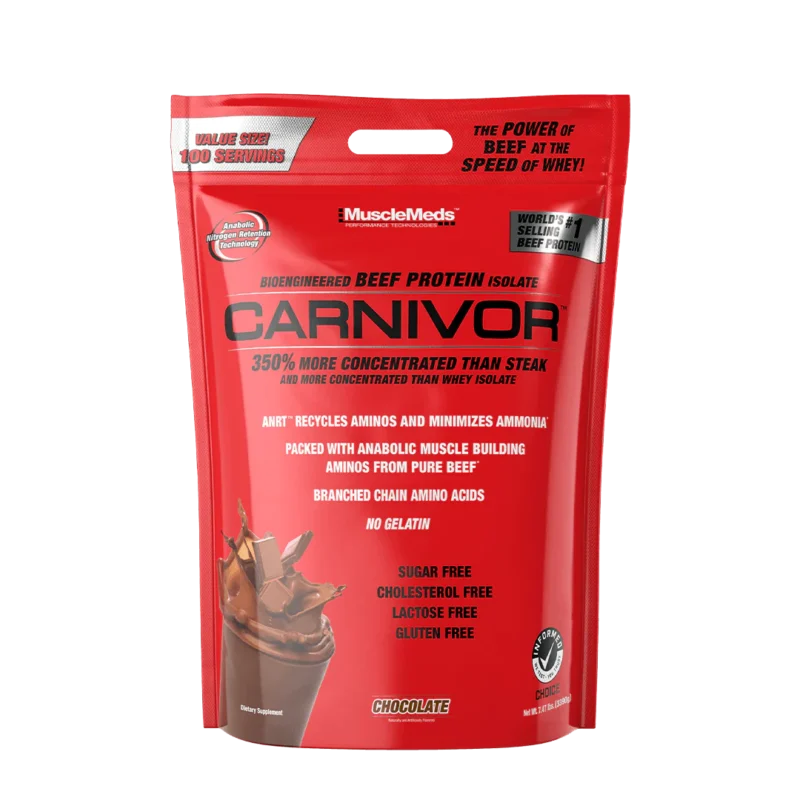 Muscle Meds Carnivor Beef Protein Isolate 3390g 100 Servings