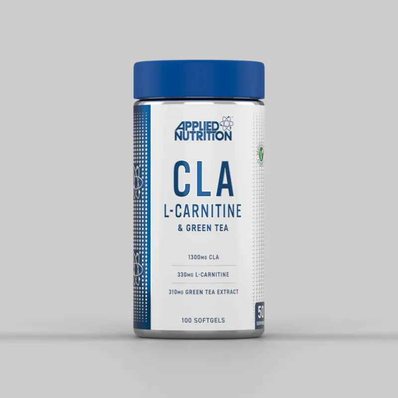 Applied Nutrition Cla & L - Carnitine & Green Tea - 100Softgel - 50Serv