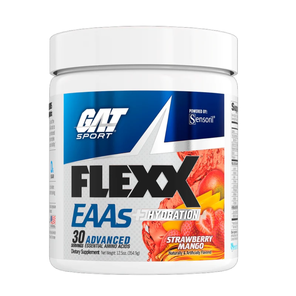 GAT Sports, FlexX EAAs + Hydration, 355g, 30 Servings Strawberry GAT Sports, FlexX EAAs + Hydration, 355g, 30 Servings