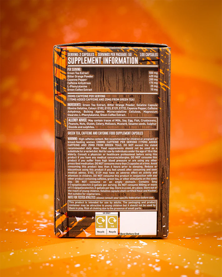 Grenade, Thermo Detonator, 100 Capsules, 50 Serving