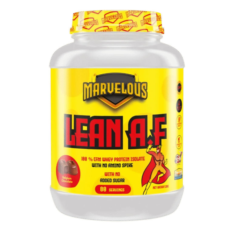 Marvelous Nutrition, Lean A.F Protein Isolate, 2kg, 80 Servings