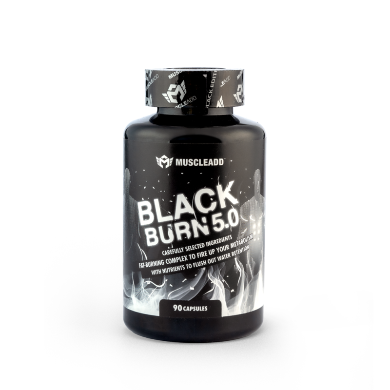 Muscle Add Black Burn 5.0 - 90Tab - 30Serv - Image 3