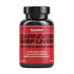 MuscleMeds, Carnivor Beef Liver, 180 Capsules, 30 Servings