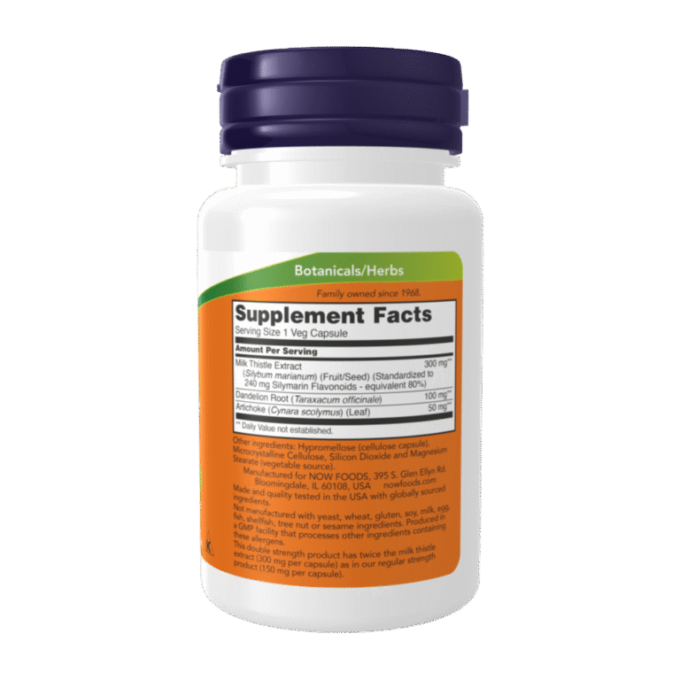 Now Foods, Milk Thistle Extract, Double Strength, 300 mg, 100 Veg Capsules
