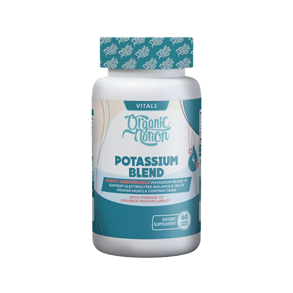 Organic Nation, Potassium Blend, 60 Tablets, 60 Servings