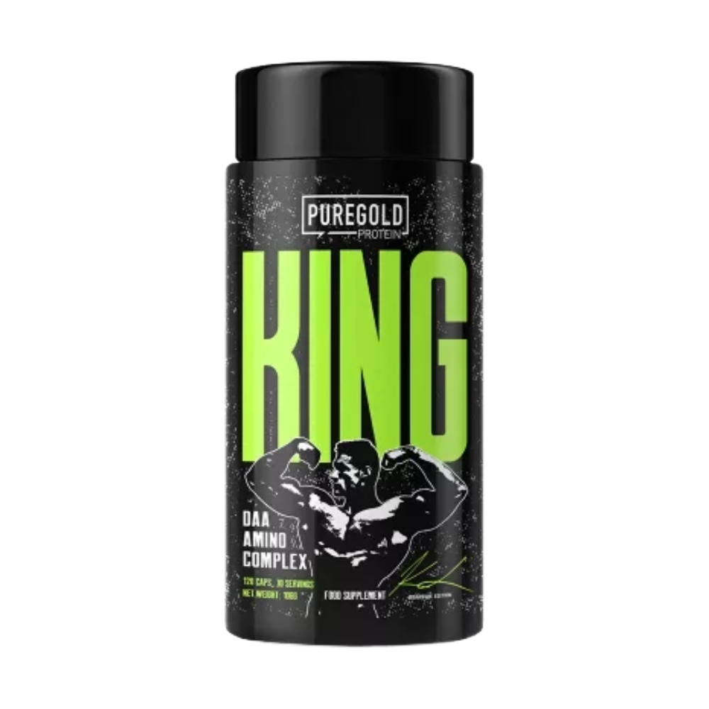 PureGold, King DAA Amino Complex, 120 Capsules, 30 Servings