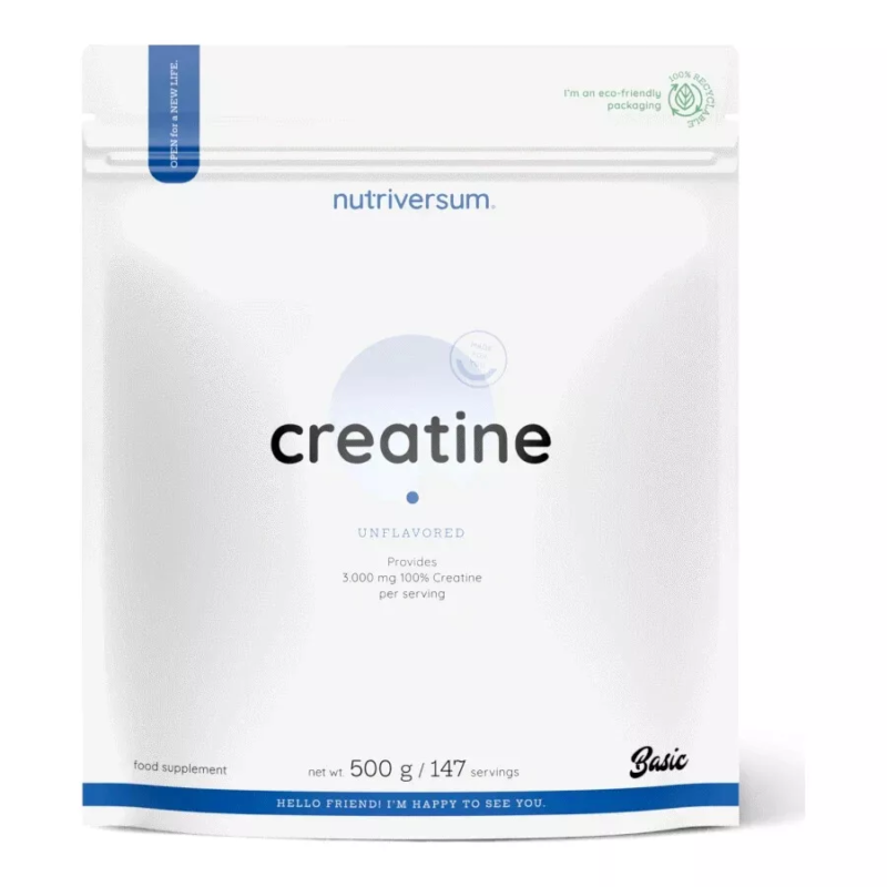 Nutriversum Creatine Monohydrate - 500g - 147Serv