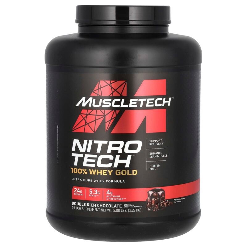 Muscle Tech Nitro Tech 100% Whey Gold  2.27kg 69Serv