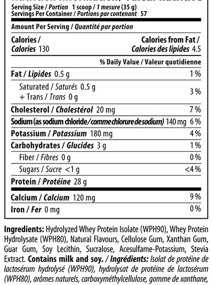 Nutrabolics, hydropure 100% Hydrolyzed Whey, 2.05kg
